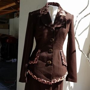 Alberto Makali 2 piece jacket and skirt VINTAGE